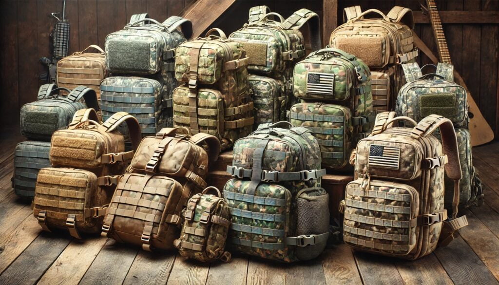 Mochilas Militares Camufladas