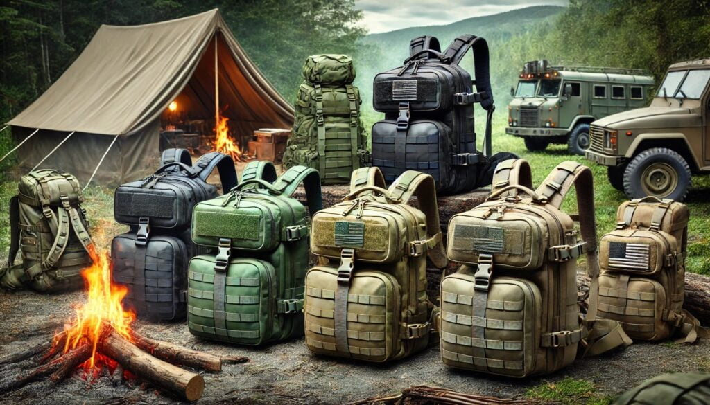 Mochilas Militares para Camping