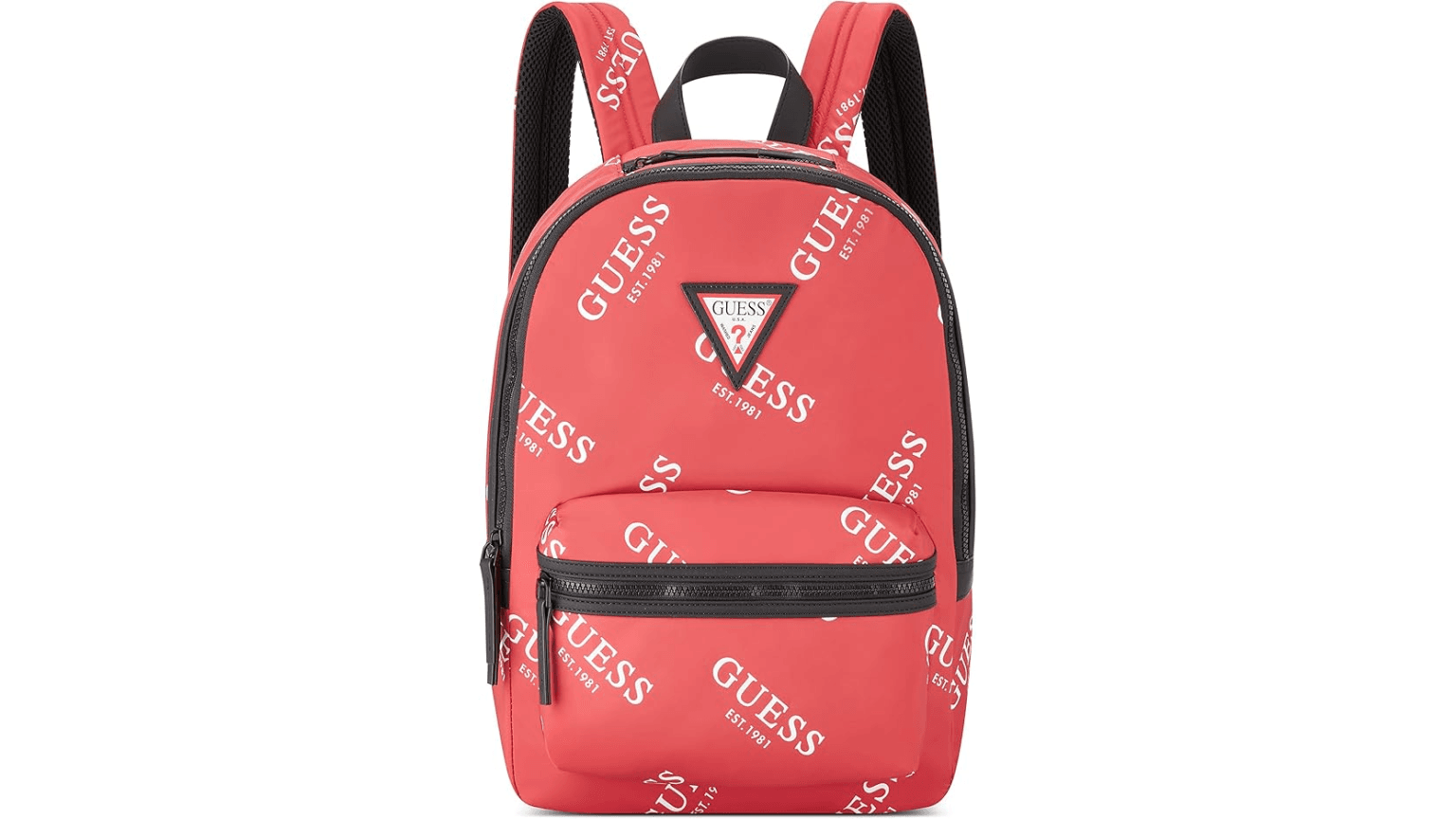 Guess SMALL BACKPACK - Mochila - Coal/gris Oscuro