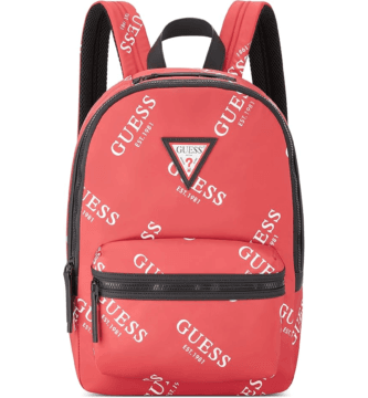 Mochila Guess Hombre Roja