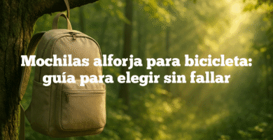 Mochilas alforja para bicicleta guía para elegir sin fallar Mochilas alforja para bicicleta: guía para elegir sin fallar