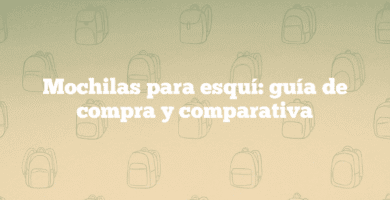 Mochilas para esquí guía de compra y comparativa Mochilas para esquí: guía de compra y comparativa