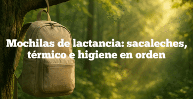 Mochilas de lactancia sacaleches térmico e higiene en orden Mochilas de lactancia: sacaleches, térmico e higiene en orden