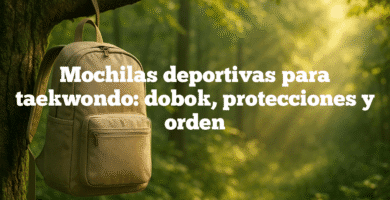 Mochilas deportivas para taekwondo dobok protecciones y orden Mochilas deportivas para taekwondo: dobok, protecciones y orden