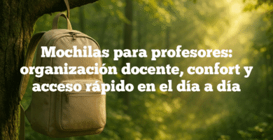 Mochilas para profesores organización docente confort y acceso rápido en el día a día Mochilas para profesores: organización docente, confort y acceso rápido en el día a día