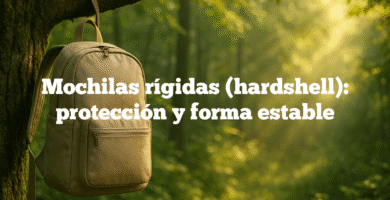 Mochilas rígidas hardshell protección y forma estable Mochilas rígidas (hardshell): protección y forma estable