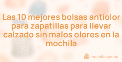 Las 10 mejores bolsas antiolor para zapatillas para llevar calzado sin malos olores en la mochila