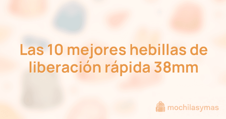 Las 10 mejores hebillas de liberación rápida 38mm Las 10 mejores hebillas de liberación rápida 38mm