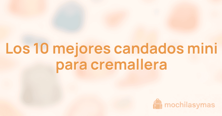 Los 10 mejores candados mini para cremallera Los 10 mejores candados mini para cremallera