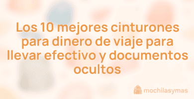 Los 10 mejores cinturones para dinero de viaje para llevar efectivo y documentos ocultos