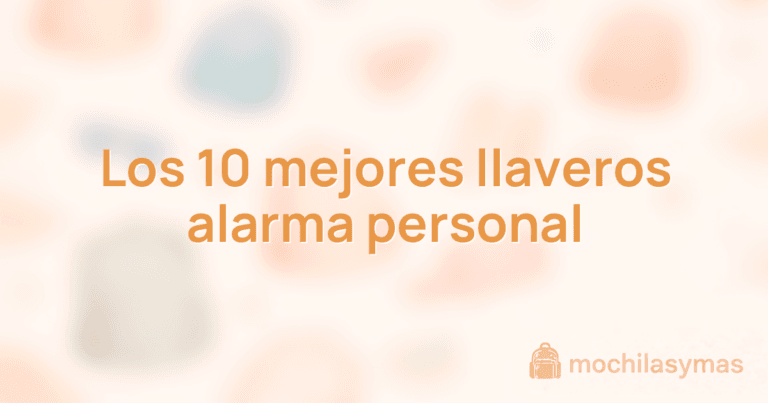 Los 10 mejores llaveros alarma personal