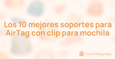 Los 10 mejores soportes para AirTag con clip para mochila
